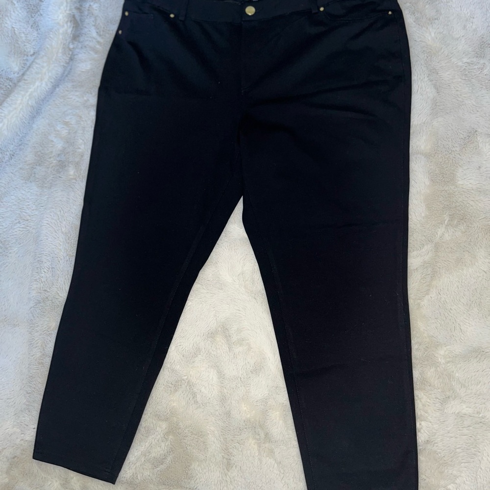 Macy's Black Skinny Jeans Full-Length Denim